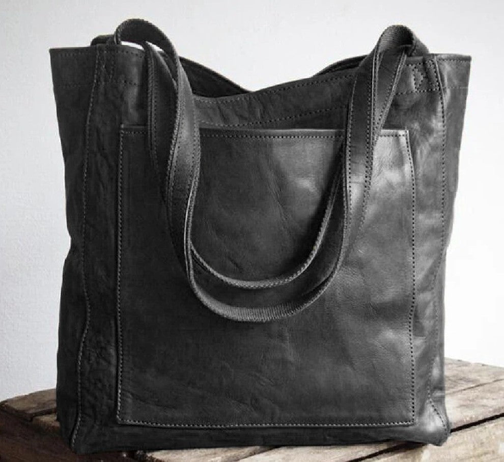 Solena | Klasyczna Torba Tote w Stylu Skórzanym