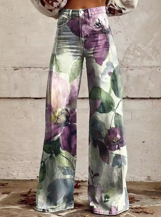 Alessia – Spodnie boho retro chic