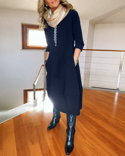 Ineski | Elegancka i komfortowa sukienka