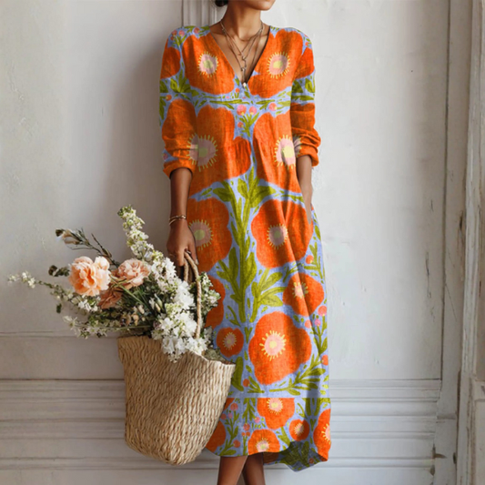 Julia | Claire™ — Zaczarowana sukienka w kwiaty