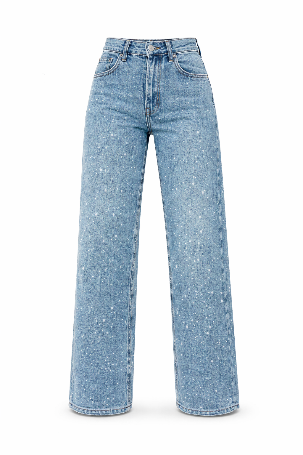 SANIRA™ | Damskie jeansy z wysokim stanem – proste nogawki, styl vintage