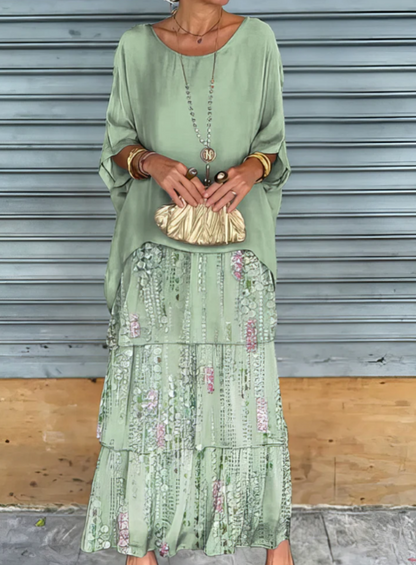 Lara | Elegante Abito Maxi Fluido