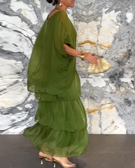 Lara | Elegante Abito Maxi Fluido