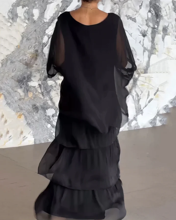 Lara | Elegante Abito Maxi Fluido