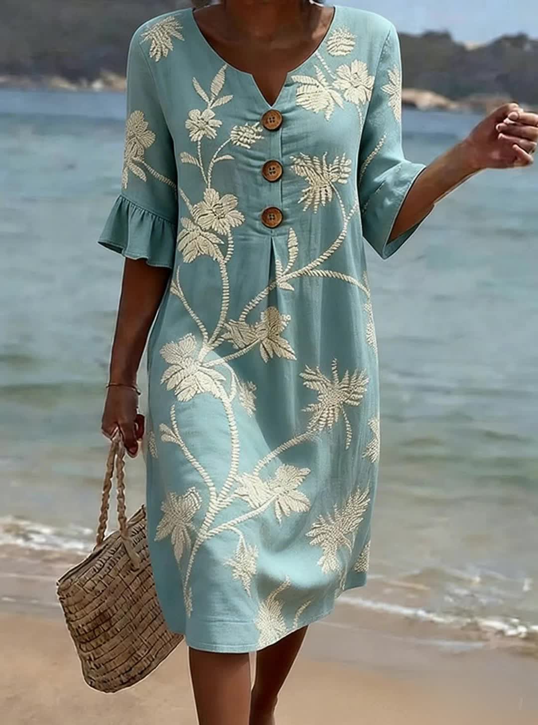 Sienna™  | Sukienka Letnia w Kwiaty