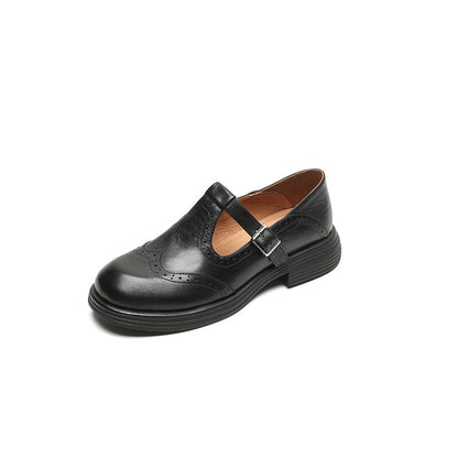 Mattea | Elegante Skórzane Buty Mary Jane